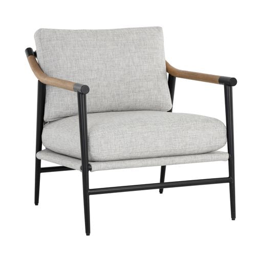 Sunpan Meadow Lounge Chair - Vault Fog