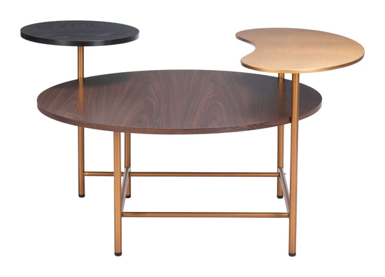 Zuo Modern Viken Coffee Table Multicolor