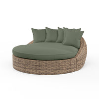 Sunset West Havana Round Daybed with Cushion