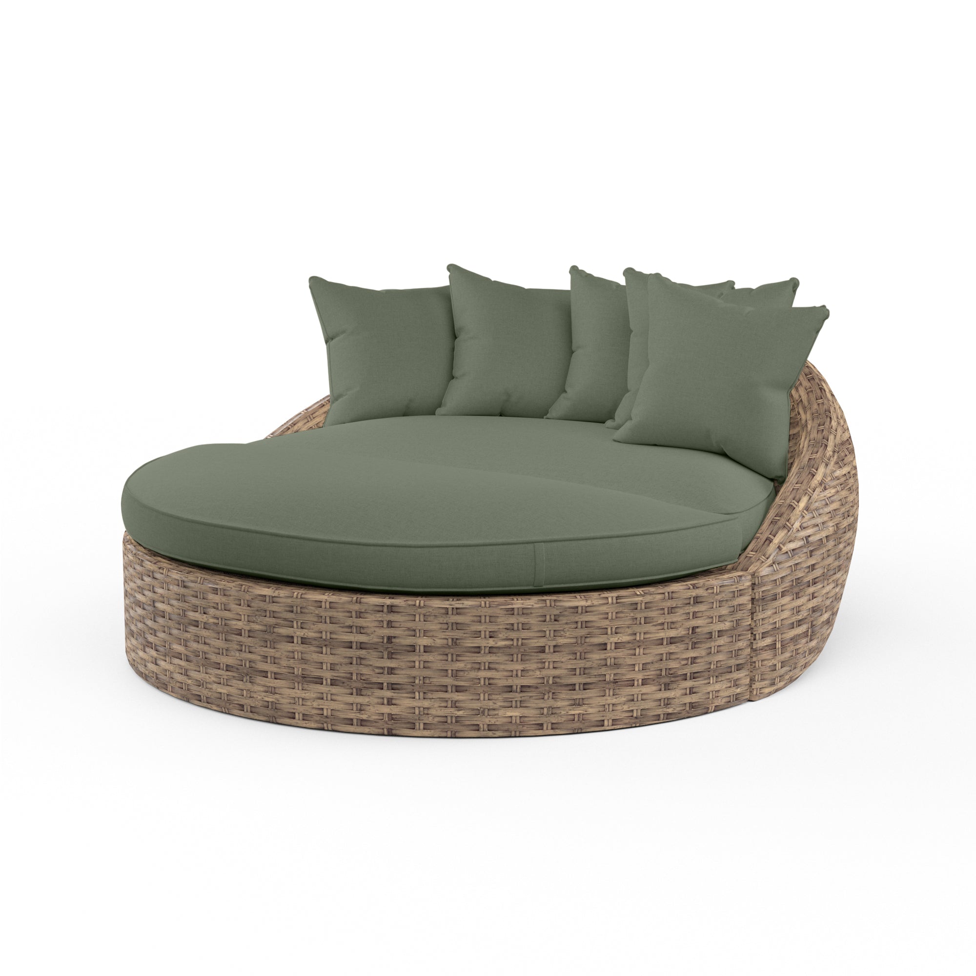 Sunset West Havana Round Daybed with Cushion