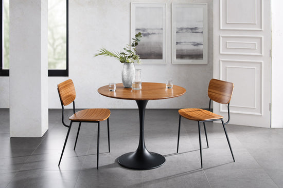 Greenington Soho 36" Round Table Amber