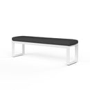 Sunset West Newport Dining Bench with Cushion