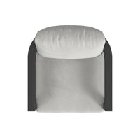 Sunset West Malibu Dining Chair in Cast Silver - No Welt