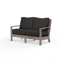 Sunset West Laguna Aluminum Loveseat with Cushion