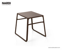 Nardi Pop Side Table In Bianco/Antracite/Caffe/Tortora