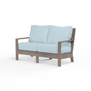 Sunset West Laguna Aluminum Loveseat with Cushion