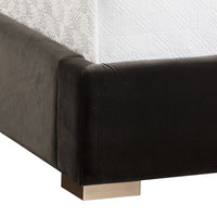 Sunpan Mabel Bed Queen in Abbington Charred Brown