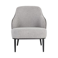 Sunpan Nairobi Lounge Chair Belfast Heather Grey / Bravo Ash