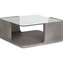 Sunpan Odis Coffee Table Grey / White
