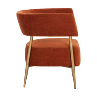 Sunpan Maestro Lounge Chair Danny Navy / Danny Rust / Dove Cream