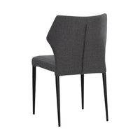 Sunpan James Stackable Dining Chair in City Beige / City Grey - Set of Two