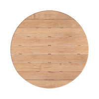 Sunset West Natural Teak 56" Round Dining Table