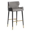 Sunpan Gianni Barstool - Dillon Cream-Dillon Thunder / Dillon Stratus-Dillon Black