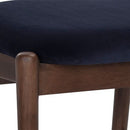 Sunpan Madison Dining Chair Abbington Navy / Bravo Ash / Polo Club Stone