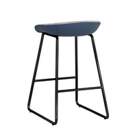 Sunpan Skylar Counter Stool - Polo Club Muslin-Dillion Cream / Polo Club Stone-Dillion Thunder