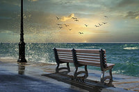 Polly Products Willow Backed Bench