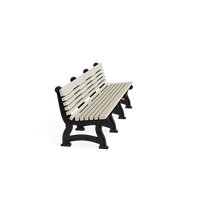 Polly Products Willow Backed Bench