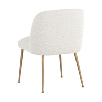 Sunpan Lyne Dining Chair in Copenhagen White