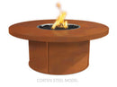 The Outdoor Plus Mabel Corten Steel Fire Table