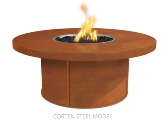 The Outdoor Plus Mabel Corten Steel Fire Table