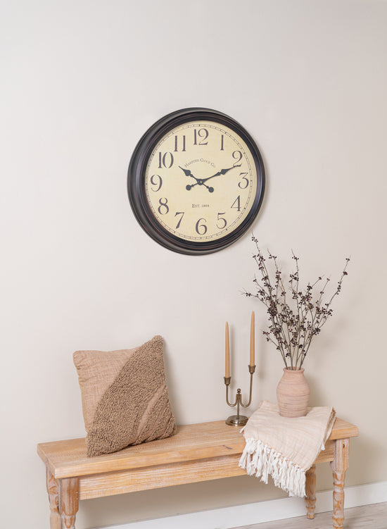 Cooper Classics Whitley Clock