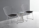 Woodstock Marketing The Who Side Chair In Polished Chrome Wire Frame
