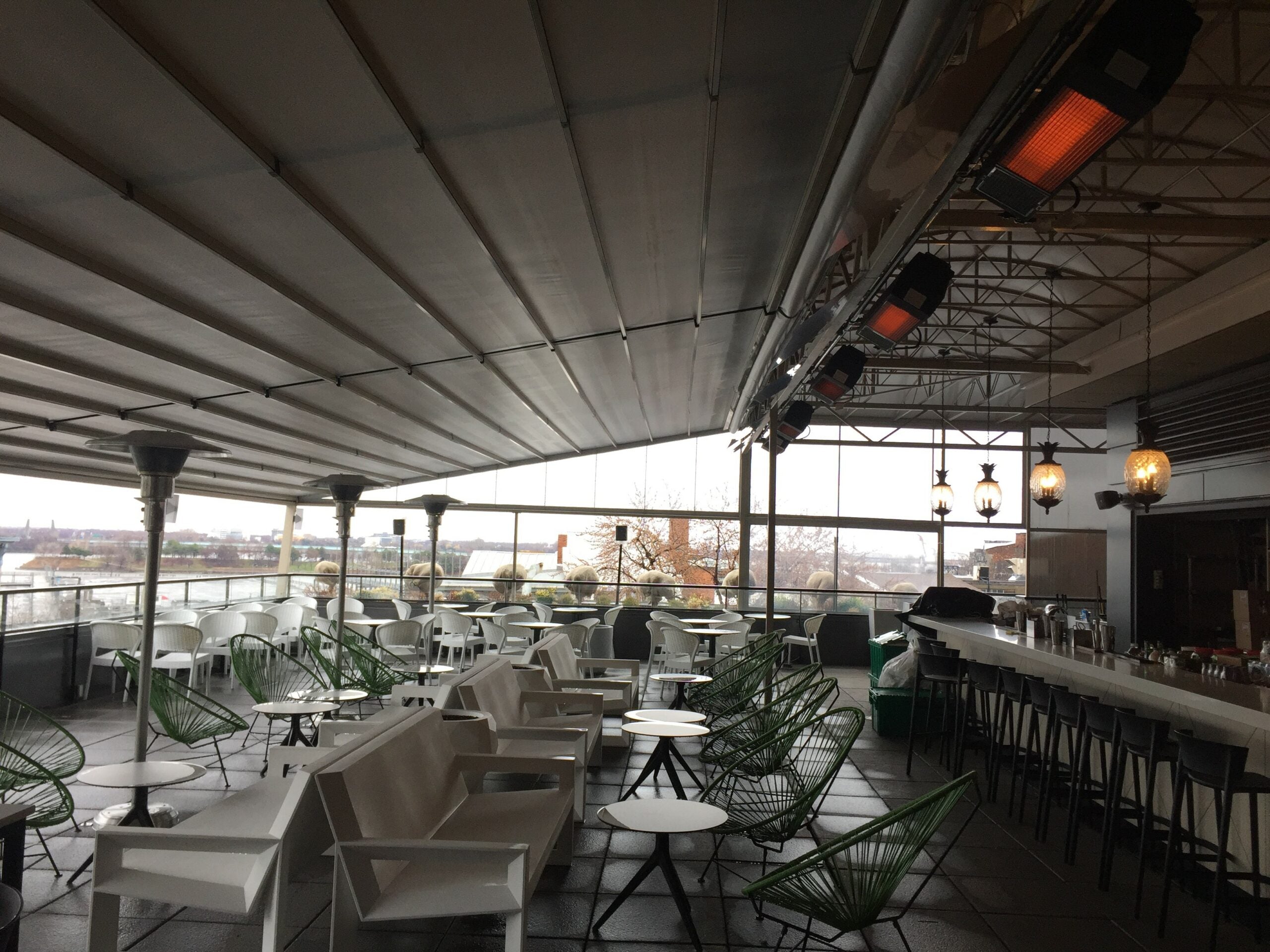 Schwank Patio Heaters bistroSchwank 2152 Two Stage Marine Grade S/S - 50/36.5 MBH NG Only