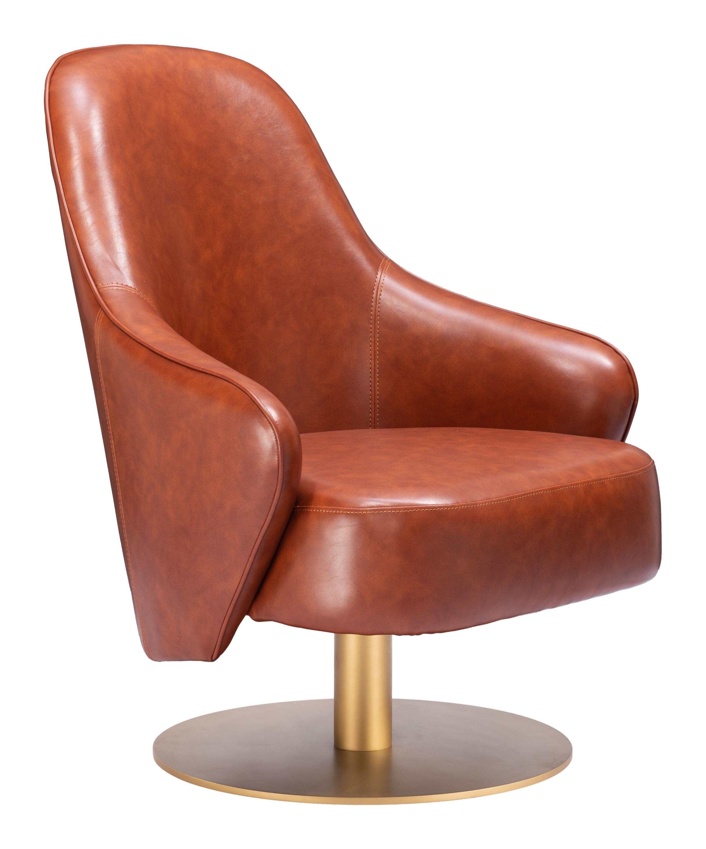 Zuo Modern Withby Accent Chair Gray/Brown