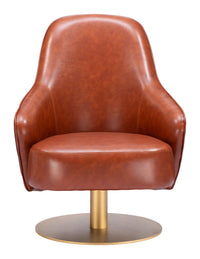 Zuo Modern Withby Accent Chair Gray/Brown