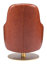 Zuo Modern Withby Accent Chair Gray/Brown