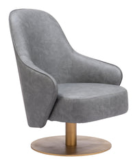 Zuo Modern Withby Accent Chair Gray/Brown
