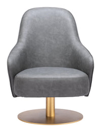 Zuo Modern Withby Accent Chair Gray/Brown