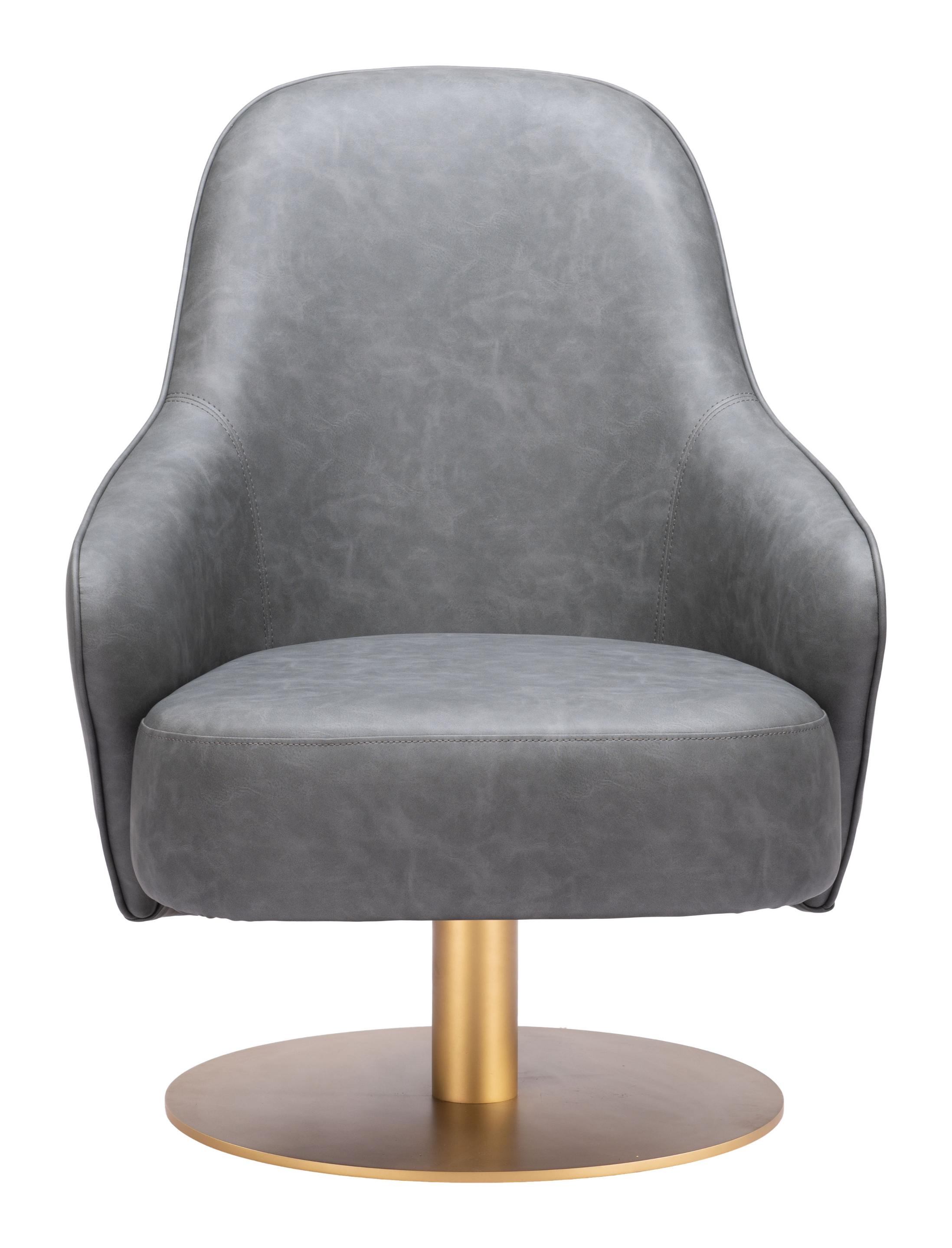 Zuo Modern Withby Accent Chair Gray/Brown