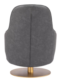 Zuo Modern Withby Accent Chair Gray/Brown