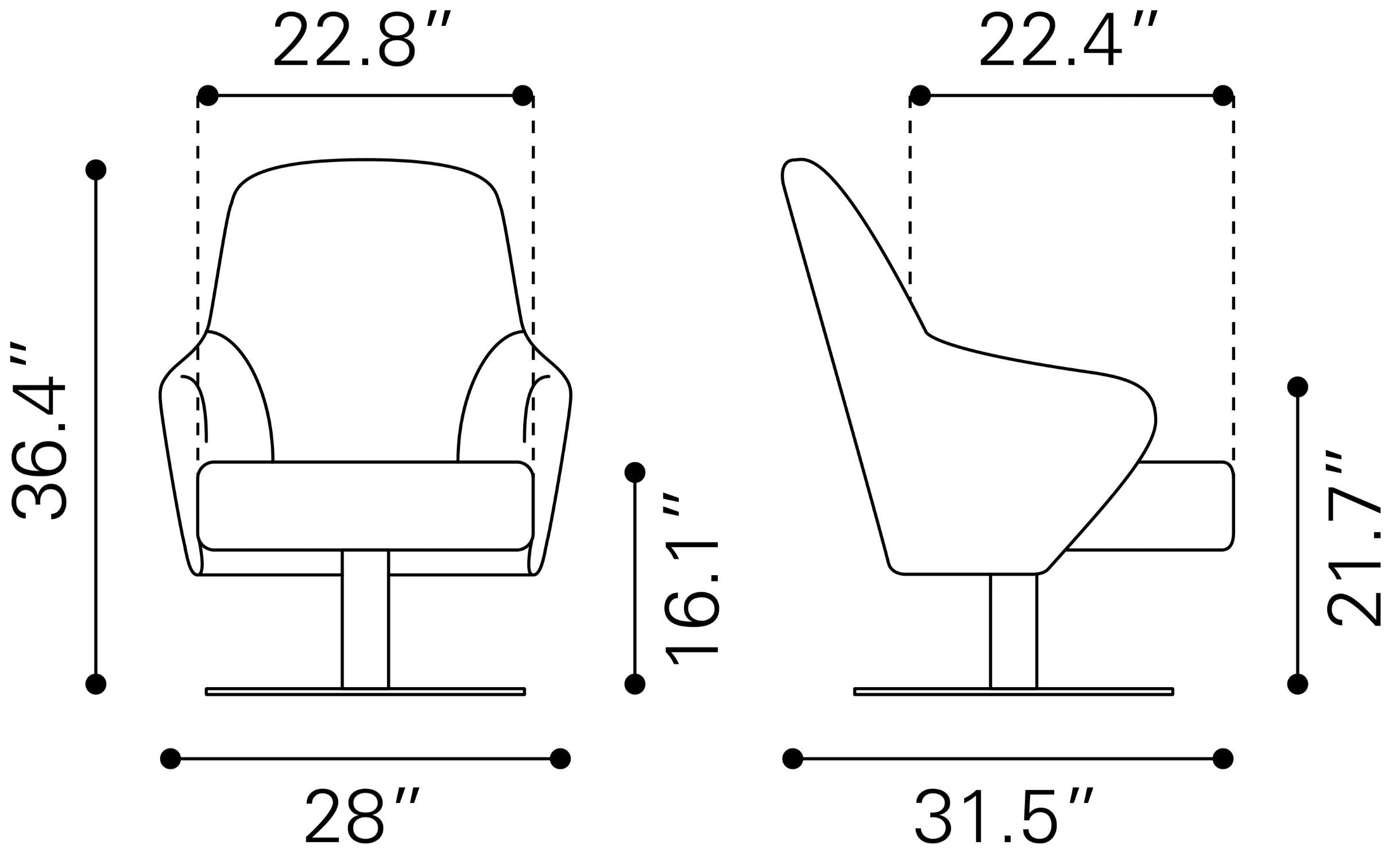 Zuo Modern Withby Accent Chair Gray/Brown