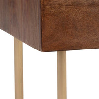 Sunpan Keely Nightstand Black Marble - Cafe