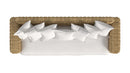 Sunset West Playa Sofa in Soothe Pearl with Flange Welt