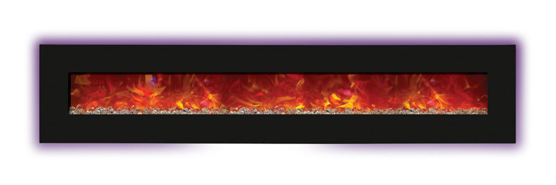 Amantii Electric Fireplace Top Heat 106"