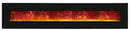 Amantii Electric Fireplace Top Heat 106"