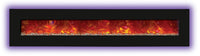 Amantii Electric Fireplace Top Heat 106"