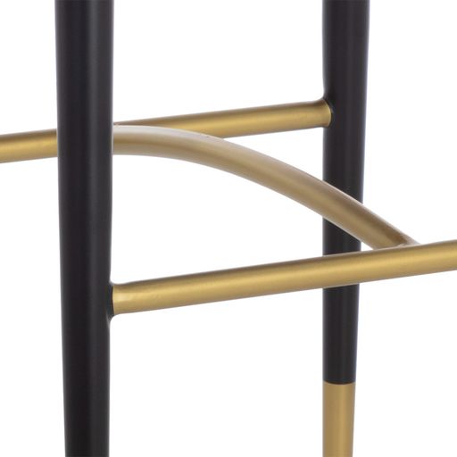 Sunpan Gianni Barstool - Dillon Cream-Dillon Thunder / Dillon Stratus-Dillon Black