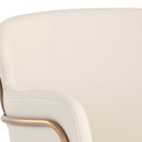 Sunpan Odesa Dining Armchair Abbington Navy / Dillon Cream