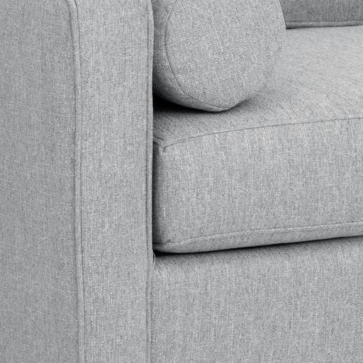 Sunpan Lautner Sofa Bed Chaise - Raf - Limelight Honey / Liv Dove