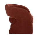 Sunpan Rosalia Lounge Chair Meg Rust / Mina Light Grey-Meg Ash / Timeless Teal
