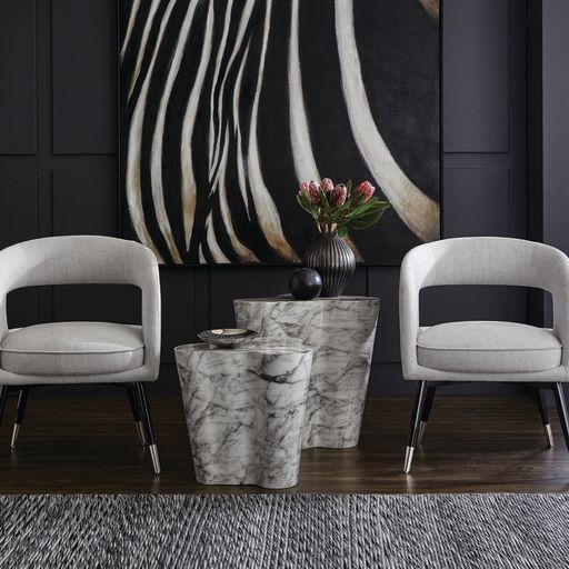 Sunpan Morris Dining Armchair - Ernst Silverstone
