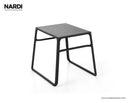 Nardi Pop Side Table In Bianco/Antracite/Caffe/Tortora