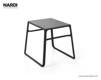 Nardi Pop Side Table In Bianco/Antracite/Caffe/Tortora