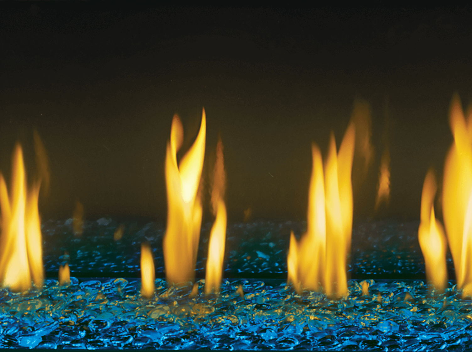 Napoleon Hearth Blue Glass Beads Media Kit