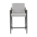 Sunpan Meadow Counter Stool - Vault Fog