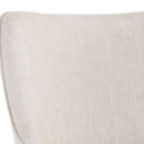 Sunpan Franklin Office Chair - Beige Linen / Vintage Black